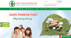 Desktop Screenshot of duocphamdaphuc.com